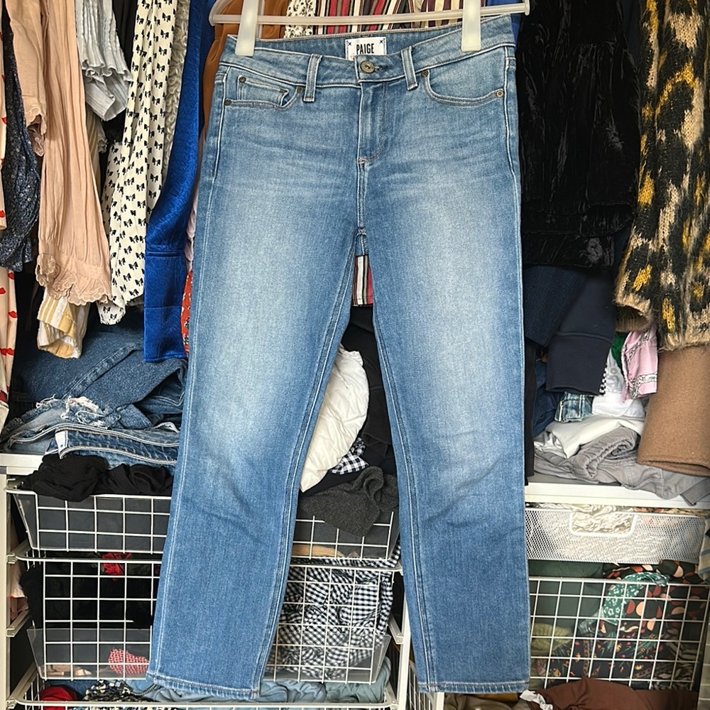 Paige Skyline Skinny Crop jeans